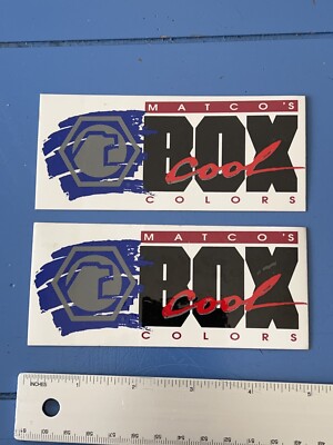 Matco Tools Color Code Rgb Matco Tools Cool Box Colors 5x2 Sticker (2) | eBay