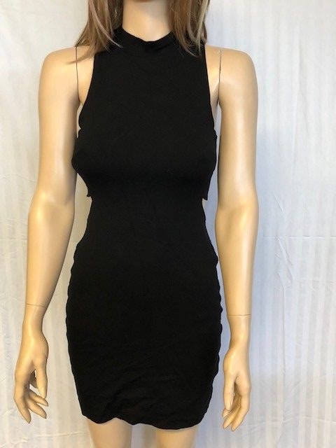 Junior's NWT IN*AWE Cutout Ponte-Knit Bodycon Dress