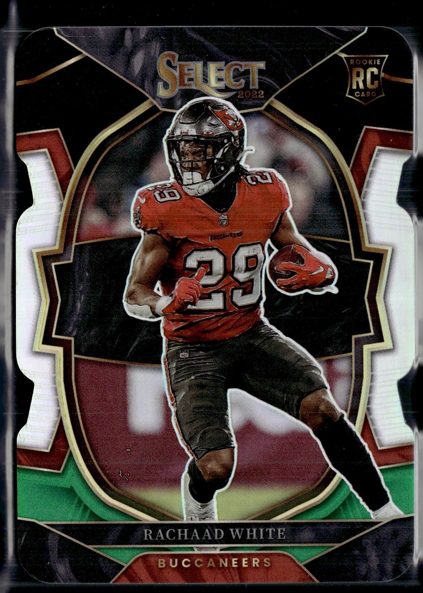 2022 Panini Select #27 Rachaad White Black and Green Prizm