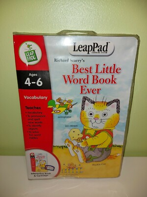 Leappad Interactive Phonics Book and Cartridge Best Little Book Ever Age 4 - 6