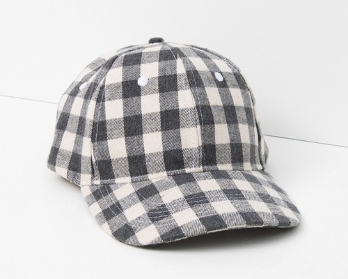Cocus Pocus Buffalo Check Baseball Cap 