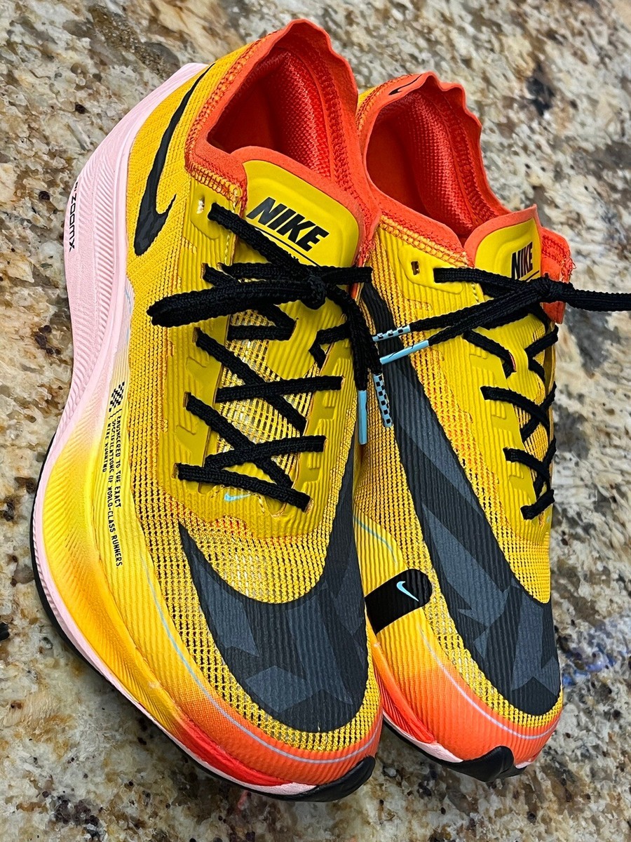 Nike ZoomX VaporFly Next% 2 Ekiden Gold/ Pollen Orange 2021 DO2408