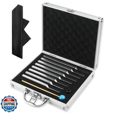 Angel Tuning Fork Sound Healing Set of 8 (256 Hz, 288 Hz, 320 Hz, 341.3 Hz, 3