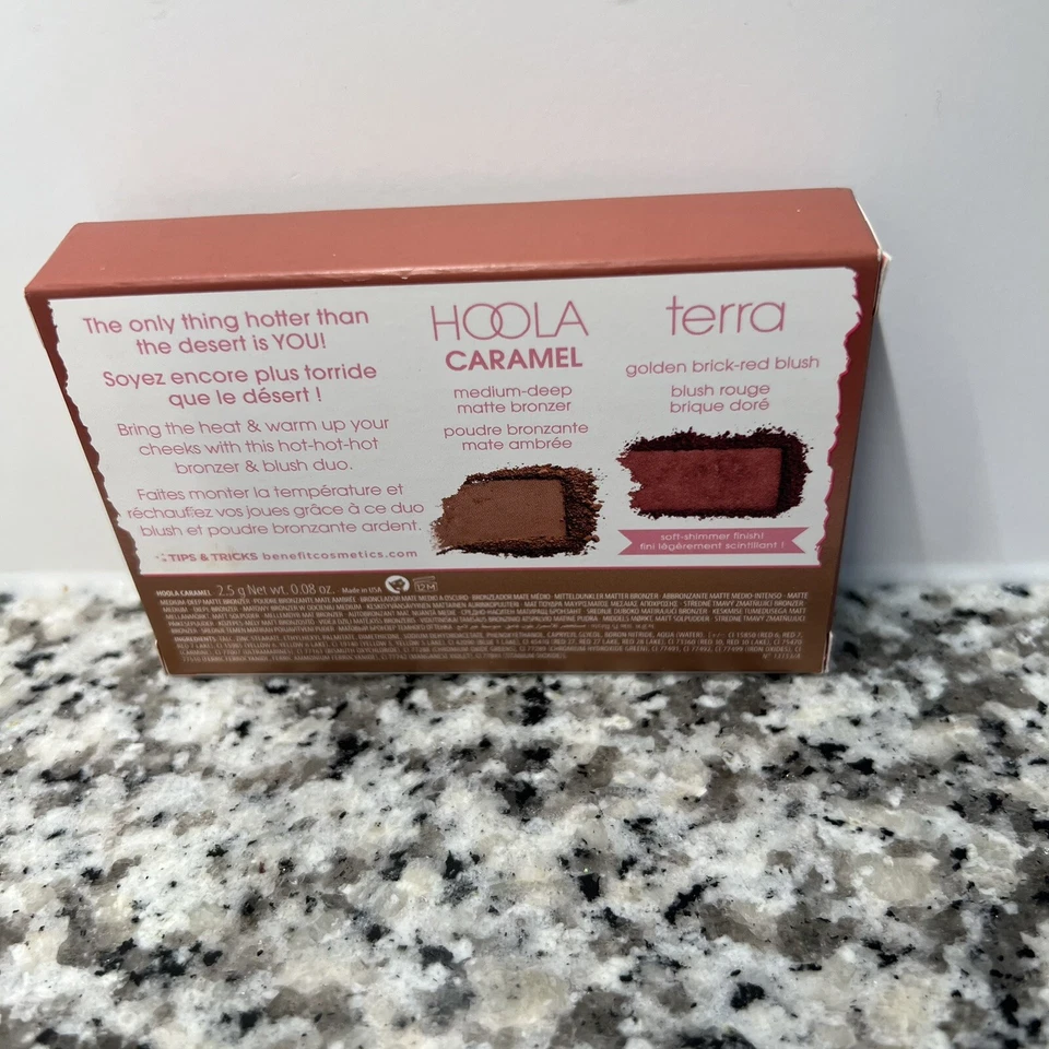 BENEFIT COSMETICS HOOLA Desert Retreat BRONZER & BLUSH DUO: New! 3 Avail - Image 2 of 3