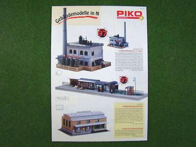 PIKO Spur N  Neuheiten-Prospekt  >> Gebäudemodelle in N  | 1997 | d330
