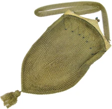 Antique E A Bliss Co 1910's Fine Goldtone Mesh Purse