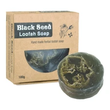 New Black Seed Loofah Soap