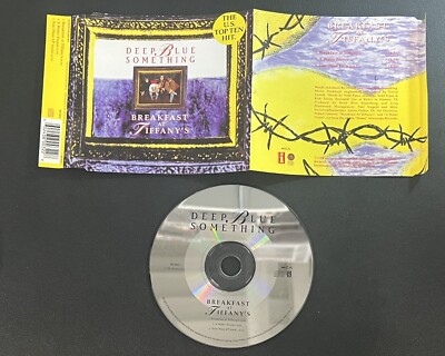 1992 Deep Blue Something: Breakfast at Tiffany's NM CD w/ Cover Sleeve & Inserts