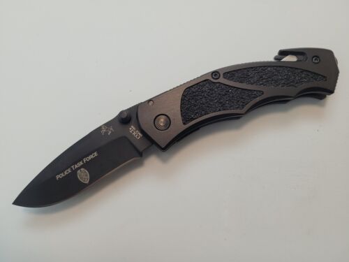 Colt CT0140B Police Task Force Pocket Knife - United Cutlery- Made in USA - NOS - Picture 6 of 7