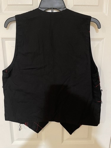 Planet Vest Men’s Black Rocker Vest Black Read Read Description Of The Size . - 第 3/8 張圖片