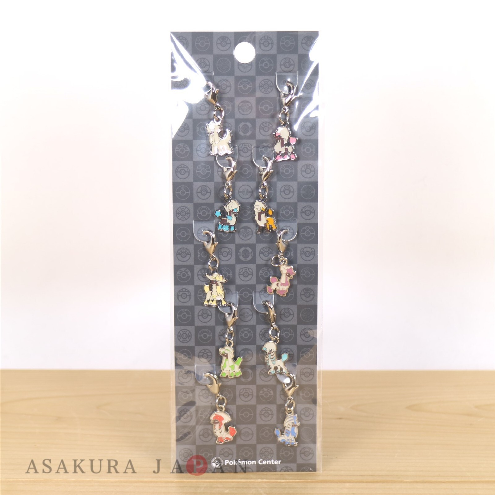 Pokemon Center Metal Charm # 676 Furfrou Key chain