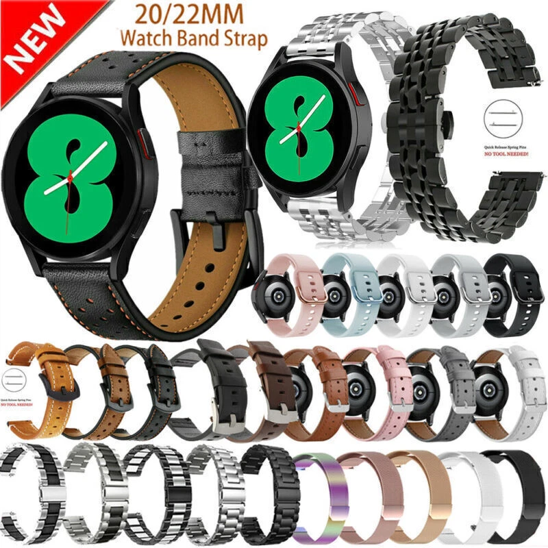 Correas de cuero con bordado para Amazfit GTR 4