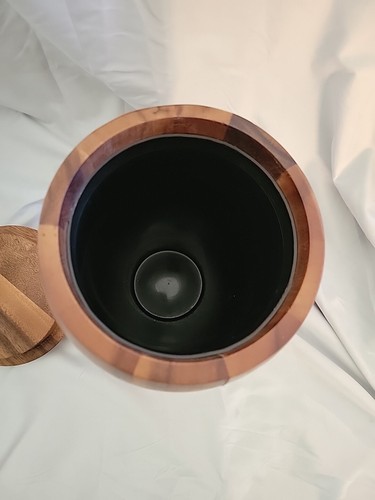 Danish Modern Dansk für Kiste & Fass gestocktes Holz Eiskübel - Bild 6 von 9
