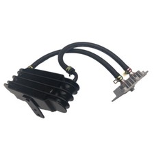 Enfriador de aceite combustible pequeño de aluminio universal para motor de carreras de coche motocicleta 125-250 CC