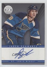 2013-14 Totally Certified Signatures Jaden Schwartz #TS-JSC Auto 0c3