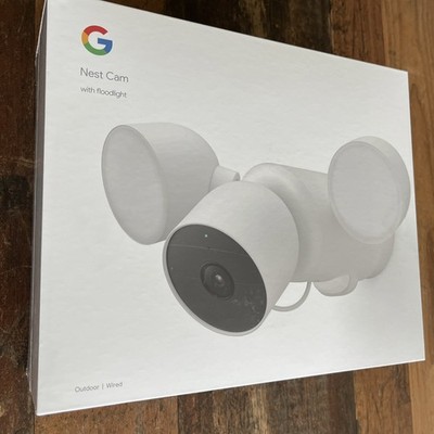 Google Nest Cam mit Flutlicht Außenbereich Überwachungskamera NEU OVP