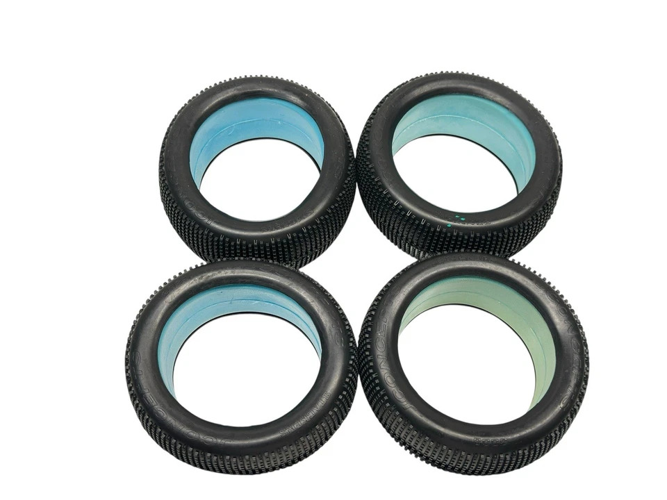 New Jconcepts 3069 Stackers 1/8 Truggy Tires W Foams Set Of 4 Rc Part #16093 - Image 2 of 3
