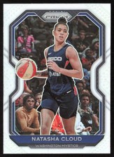 2021 Panini Prizm WNBA Prizms Silver Natasha Cloud #32 Washington Mystics