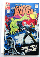 GHOST MANOR #14 1973 CHARLTON BRONZE COMIC STEVE DITKO - RARE - BAGGED & BOARDED
