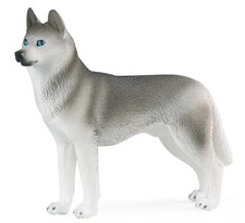 Husky Dog Animal Toy PVC Action Figure Doll Kids Toys Party Gifts