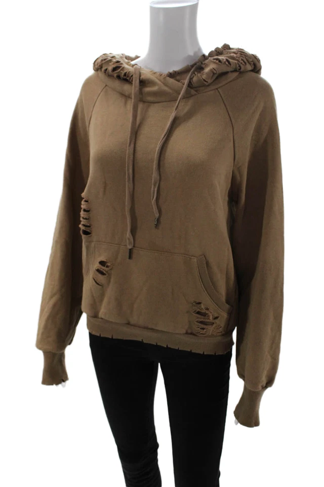 Sudadera con capucha Dance & Marvel para mujer manga larga envejecida beige talla S Foto 2 de 4