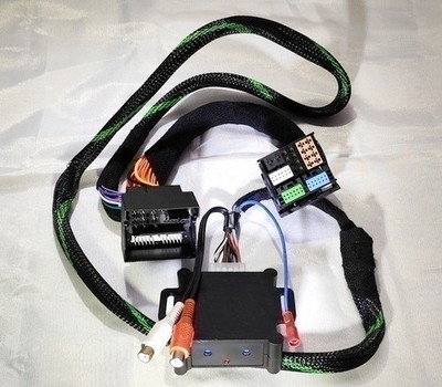 Audi A4 B7 8E 8H Plug & Play High Low Adapter Speaker to RCA Converter