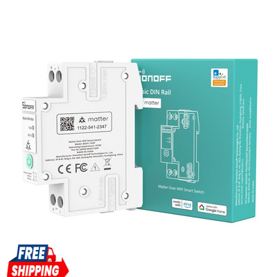 Din Rail WiFi Smart Switch 32A High Load Electrical Panel Controller for