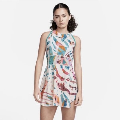 Nike Court Dri-FIT Slam Damen Tennis / Padel Kleid DX5420-113 Size Large