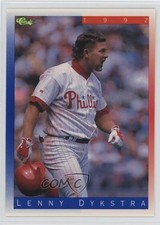 1992 Classic Update Blue/Red Travel Edition Lenny Dykstra #T51 0o2b