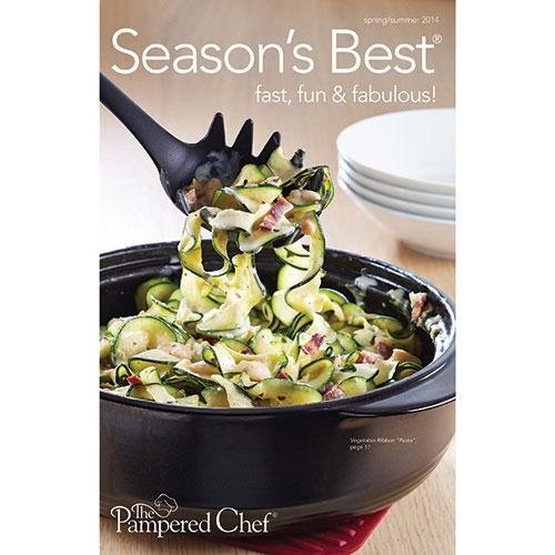 Pampered Chef Seasons Best Recipes - Spring/summer 2014
