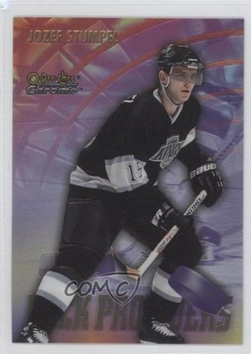 1998-99 O-Pee-Chee Chrome Season's Best Puck Providers Jozef Stumpel #SB24 0a1
