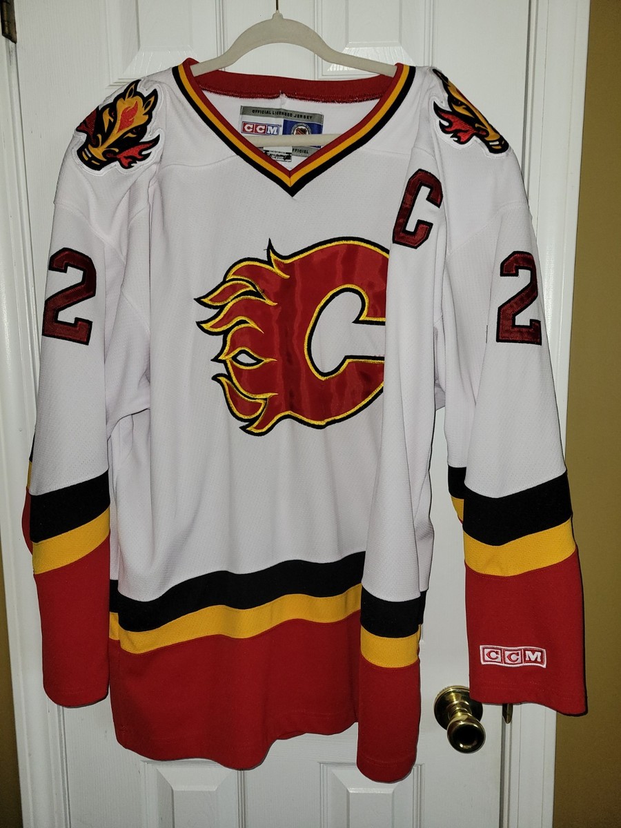 Jarome Iginla Vintage Calgary Flames CCM Jersey
