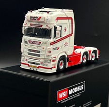 Scania S highline CS20H 6x2 tag axle Vendelbo Spedition WSI truck models 1:50