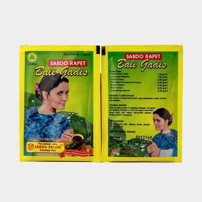 Bali Gadis 10 Beutel Botanische Zutat Craft Blending Natural Aroma