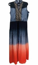 Indian Kurta Beautiful Grey Gown With Slit Kurti Designer Long Casual Top Dress