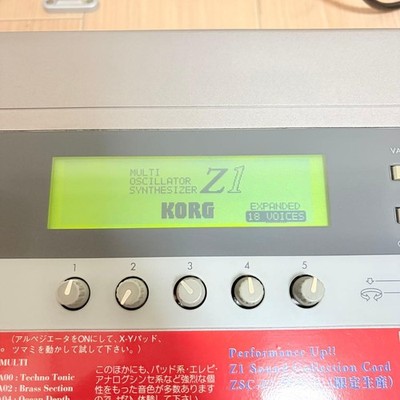 KORG Z1EX Multi Oscillator Synthesizer 61 Keys | eBay
