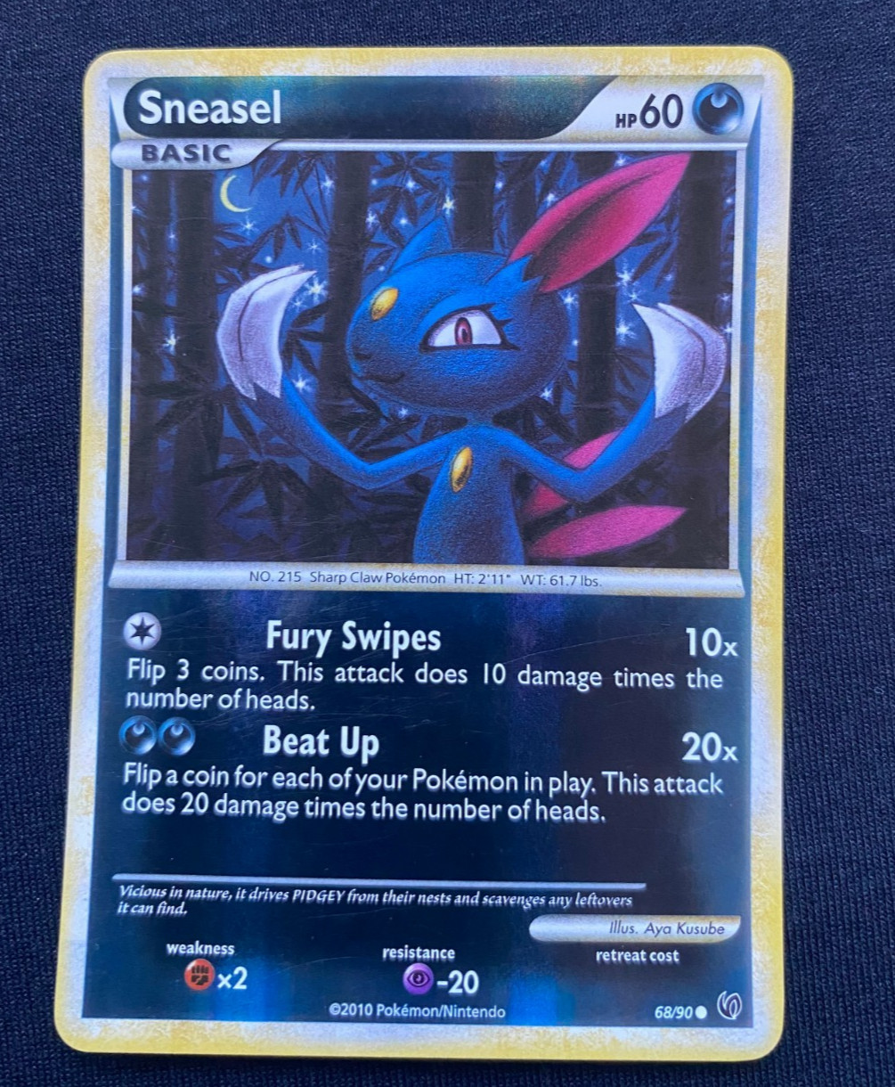 68/90 | Sneasel Reverse Holo | Undaunted | Pokemon Card | (LP)