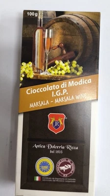 RIZZA CIOCCOLATO DI MODICA ALLA MARSALA 100 G