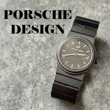 PORSCHE DESIGN IWC Watch Wristwatch Working Fish Crown Used in japan