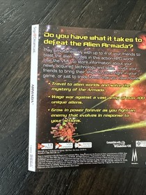 Sega Dreamcast Back Cover Art Only Armada 