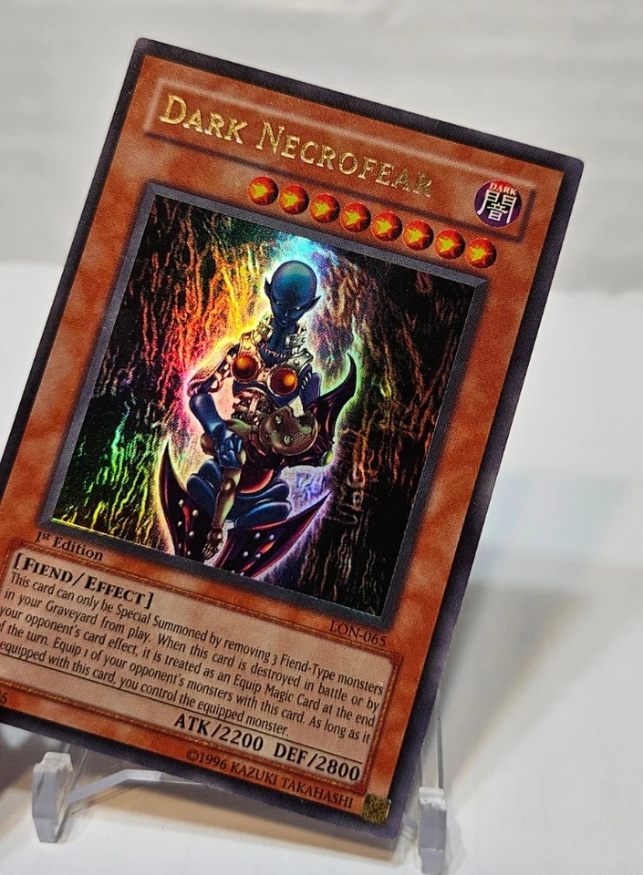 Dark Necrofear LON-065 Ultra Rare 1st Edition Yugioh 154 - Image 4 of 4