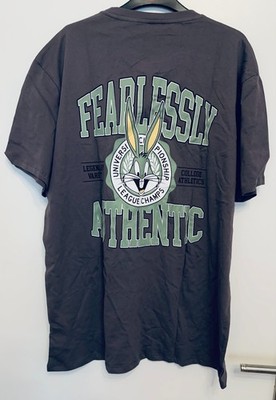 NEU LOONEY TUNES BUGS BUNNY HERREN T-SHIRT  XXL 3 XL KURZARM PRINT-SHIRT GRAU