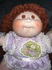 Cabbage Patch Porcelain doll vintage 1984 Stephanie Anne red head New With Tags