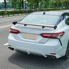 43" Universal Spoiler GT Style Rear Trunk Lip Short Bracket Aluminum Racing Wing