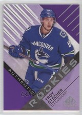 2016-17 SP Game Used Authentic Rookies Purple Troy Stecher #149 0m6t