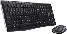 Logitech - MK270 Full-size Wireless Membrane Keyboard and Mouse Bundle for PC...