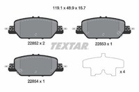 1 X Bremsbelagsatz BremsbeläGe Textar 2285201 FüR Honda
