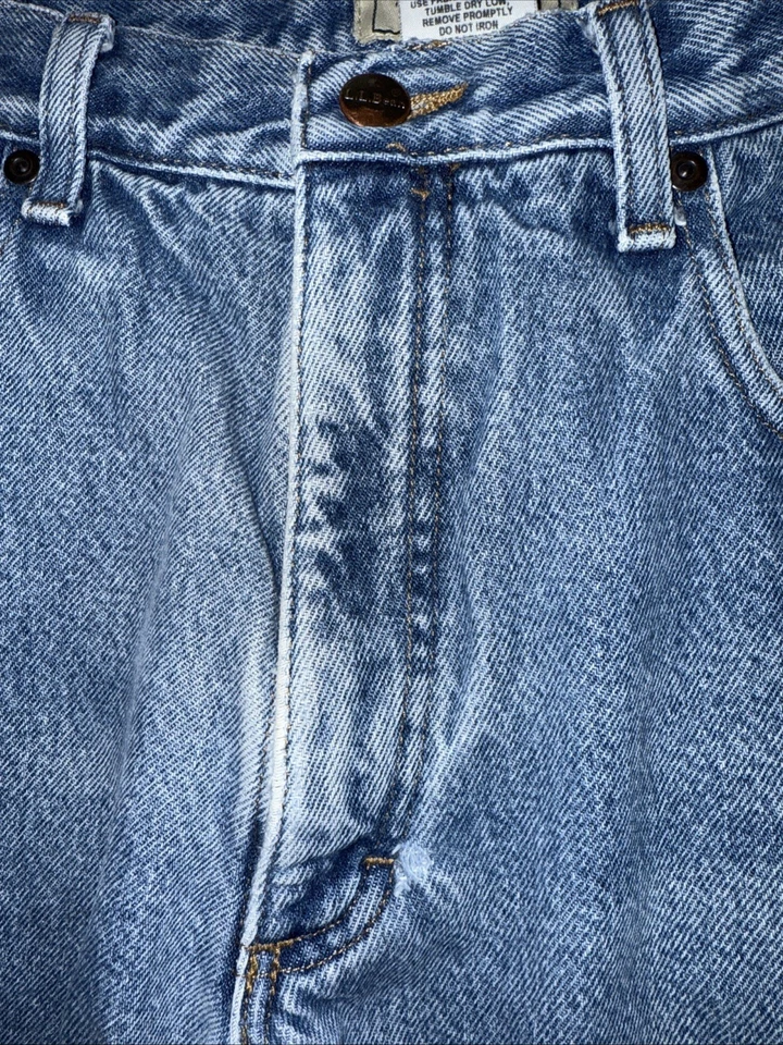 Mens LL Bean Flannel Lined Jeans Classic Fit Size 32x30.5 (actual) - Image 2 of 4