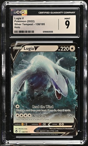 Lugia V graded CGC 9 for sale on eBay
