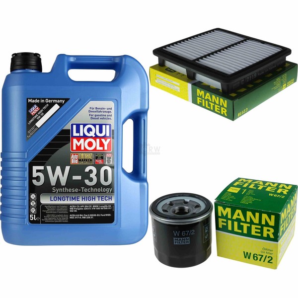 Inspektionspaket 5L Liqui Moly Longtime 5W-30 FüR Daewoo Matiz 1.0 0.8 Chevrolet-image